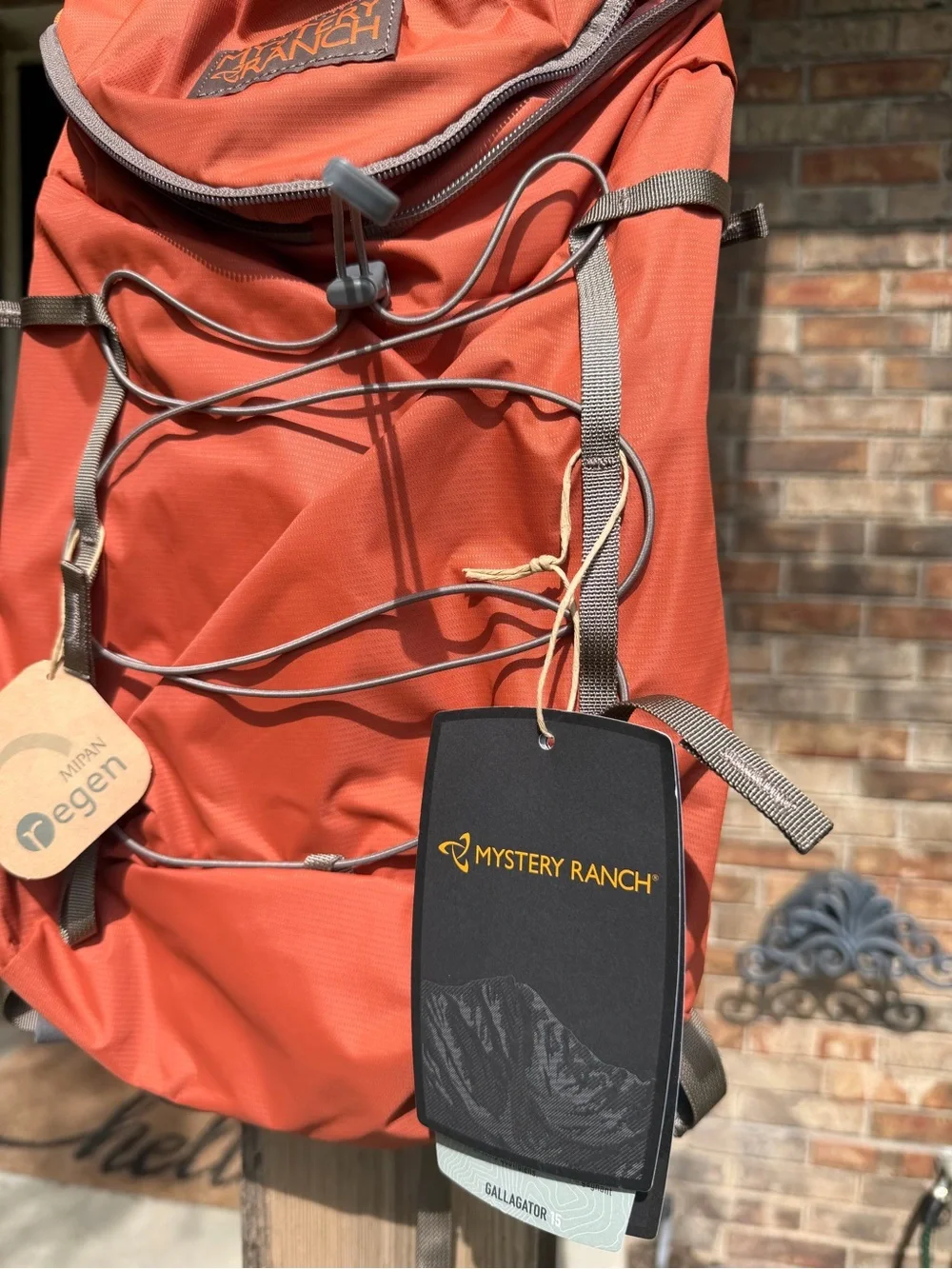 Mystery Ranch Gallagator 15 15L Hiking Backpack Paprika L/XL Zip